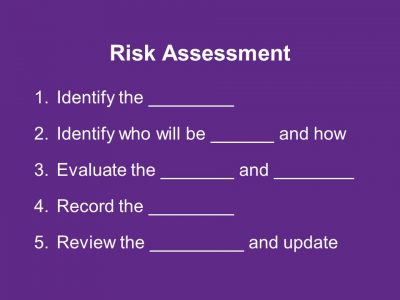 risk assessment