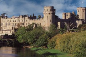 Warwick Castle from a distance